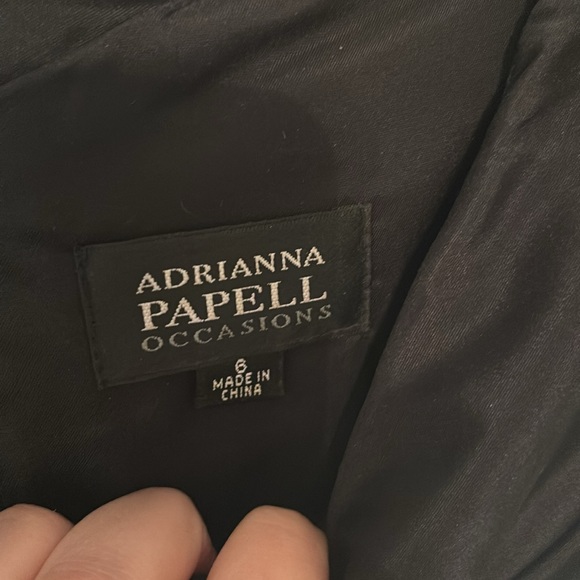 Jacquard Black Dress - Picture 4 of 6